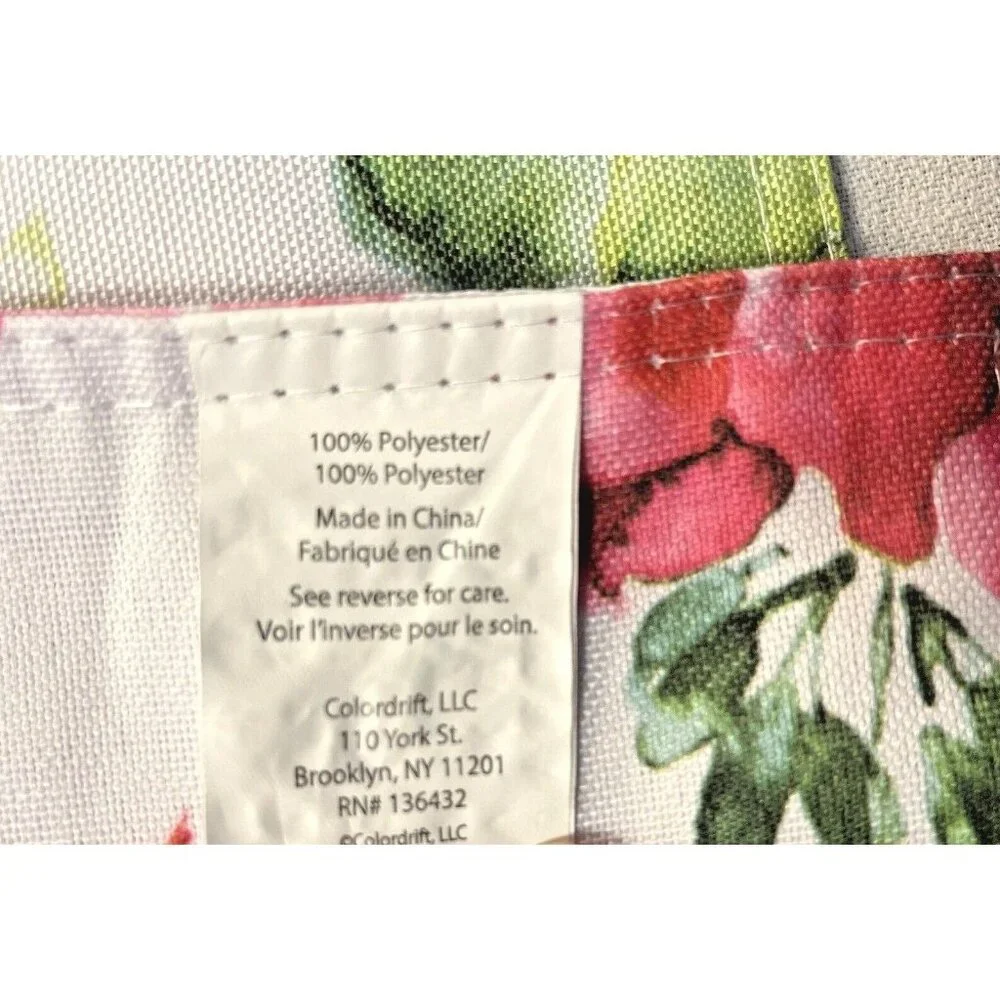 Four Summer Floral Placemats by Colordrift - Picture 4 of 12